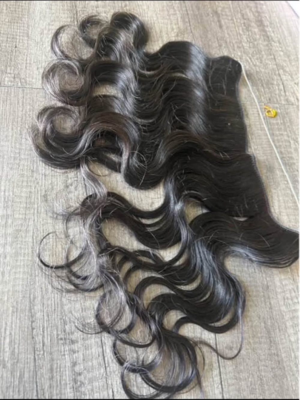 Black Wavy Women’s Hair Extensions - Natural Shine Human Hair